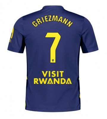 Atletico Madrid Antoine Griezmann #7 Segunda Equipación 2025-26 Manga Corta